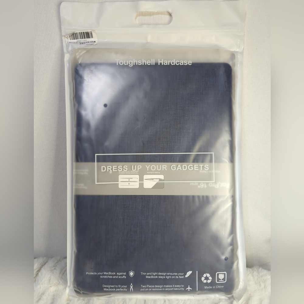 Hard Case For Mac Book Pro 16" New‎ Blue Denim Color Cover
